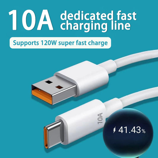 Fast Charging Cable - 10A Type C