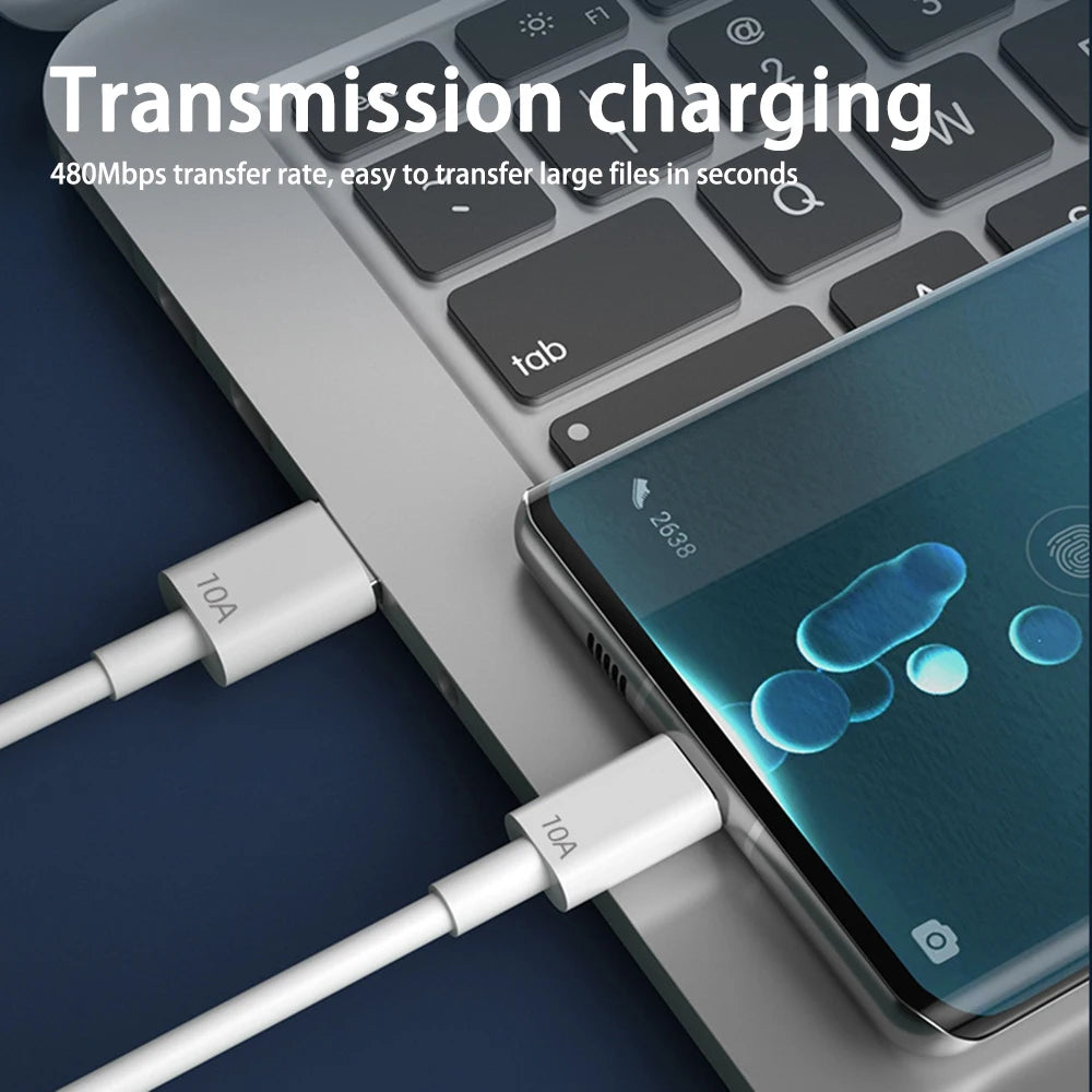 Fast Charging Cable - 10A Type C