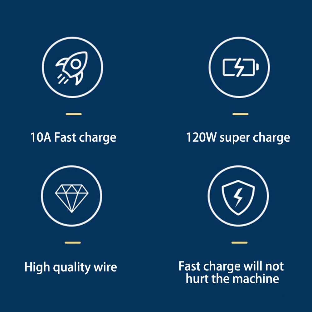 Fast Charging Cable - 10A Type C