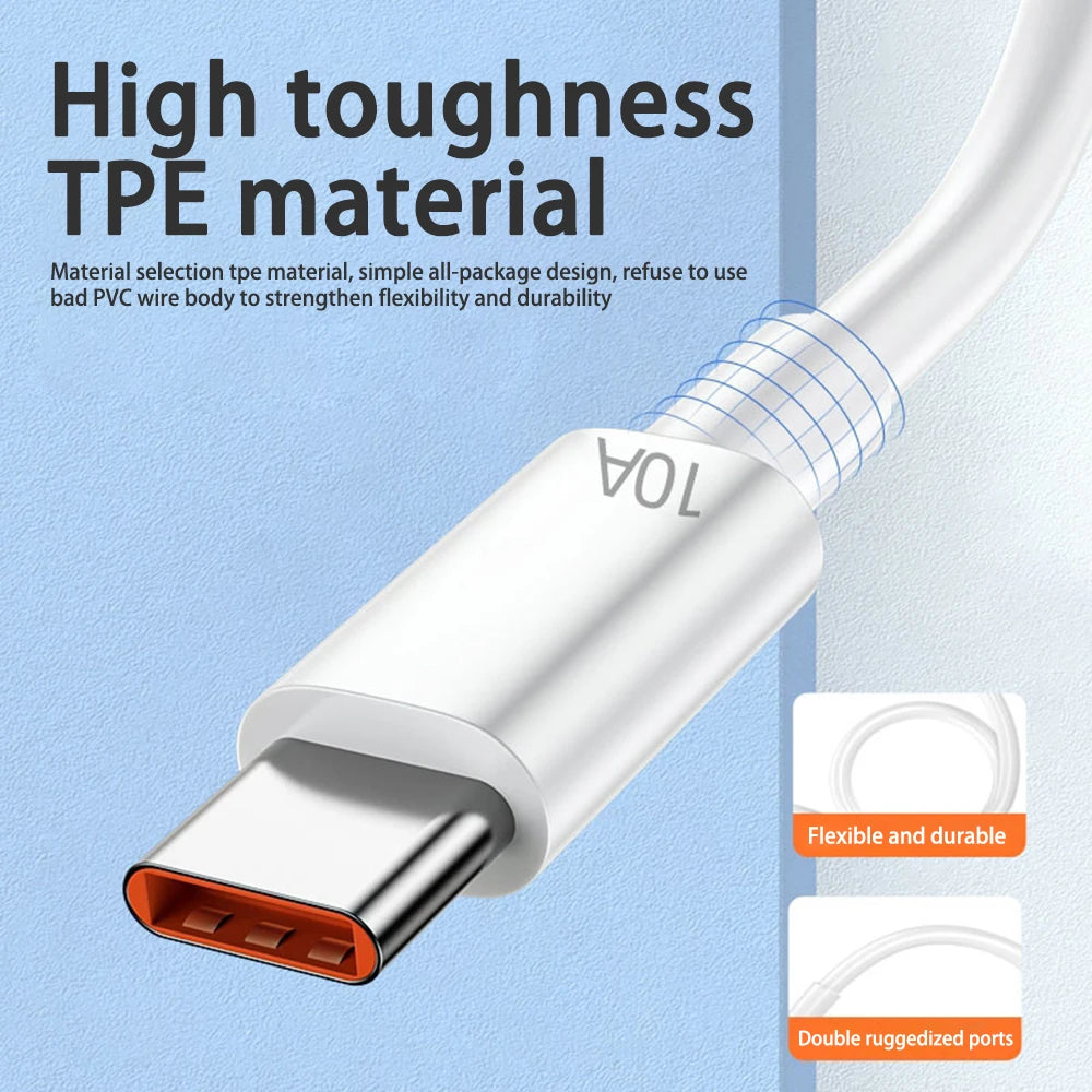 Fast Charging Cable - 10A Type C